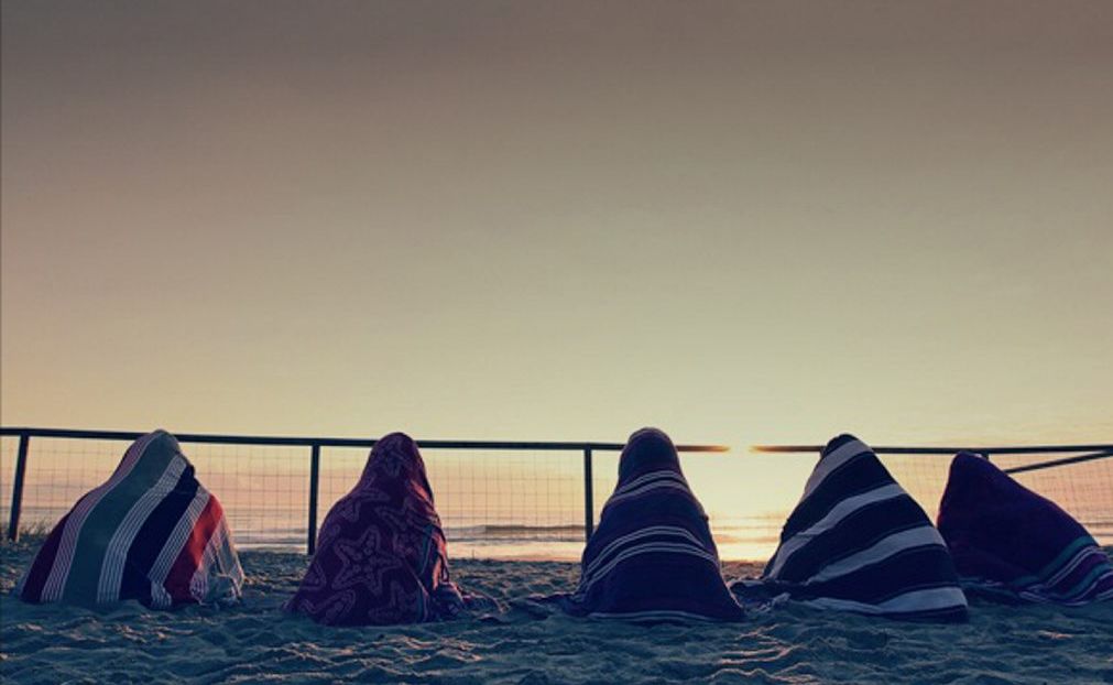 One of the swell sculptures at the 2012 festival in Currumbin